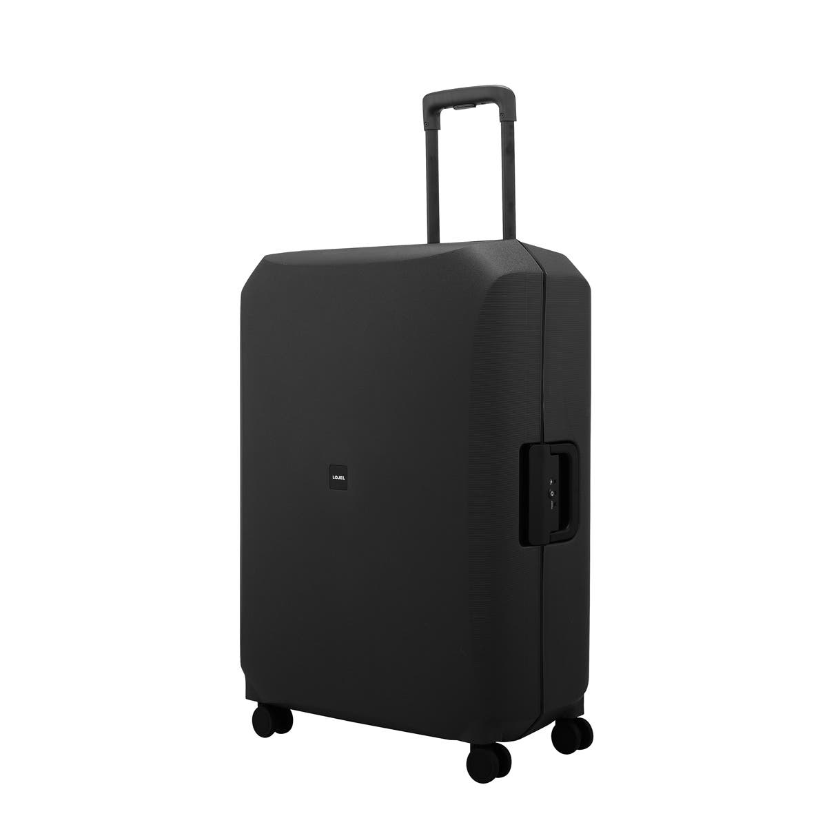 LOJEL Voja Large check in 30 inch Lightweight Luggage, Main, color, Midnight Black