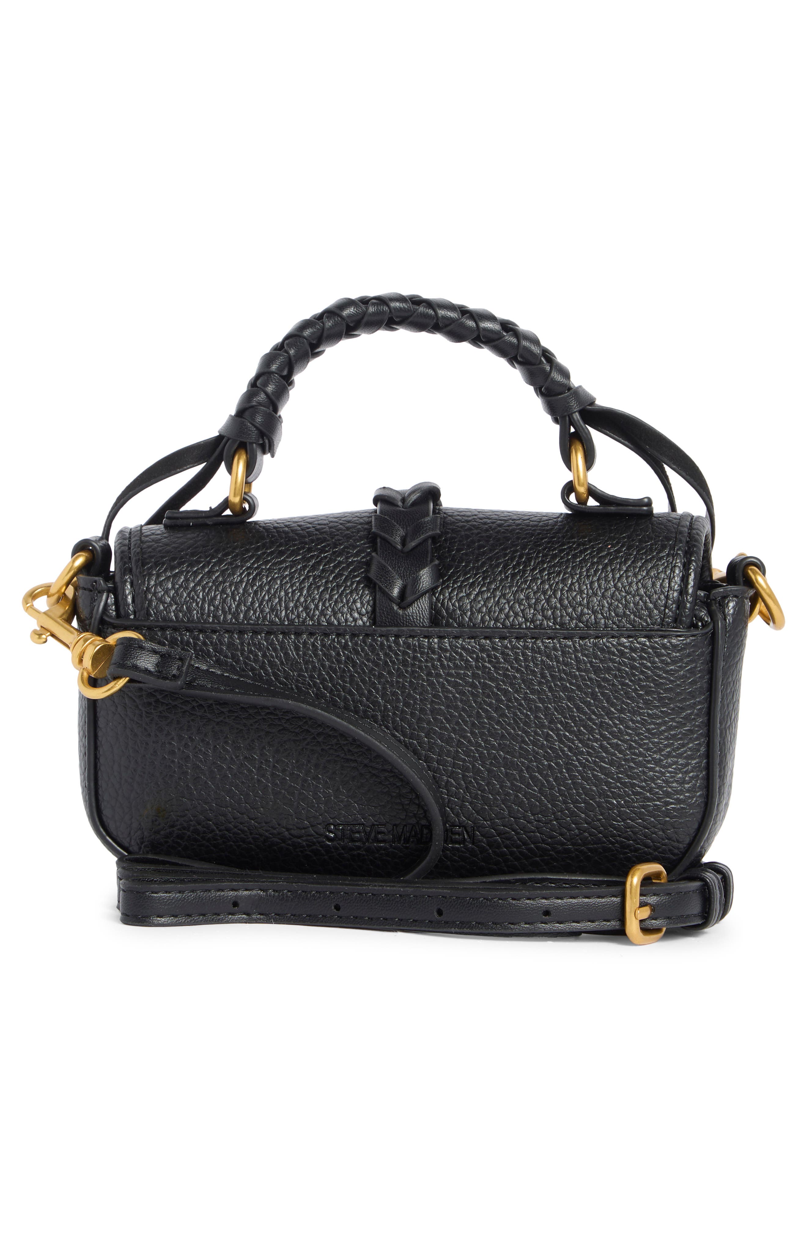 Steve Madden Casper Crossbody Bag, Alternate, color, Black