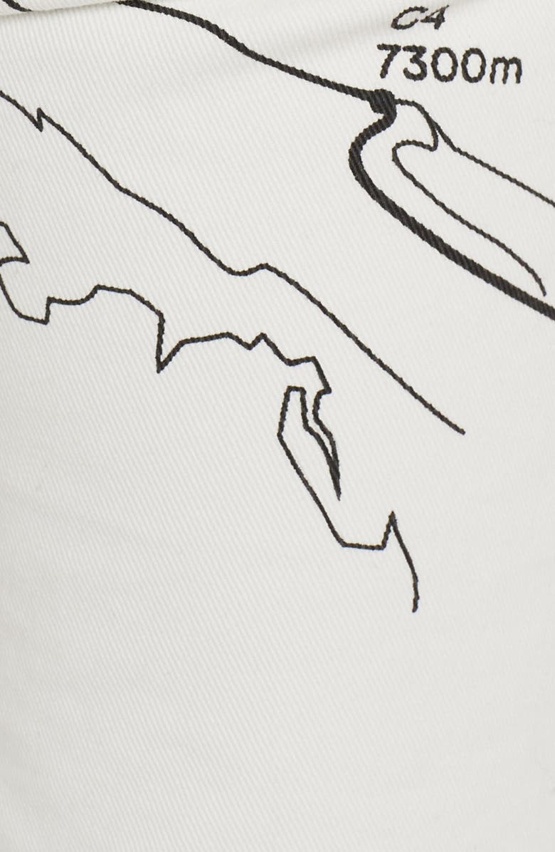 Moncler Genius x 2 1952 Map Print Jeans, Alternate, color,