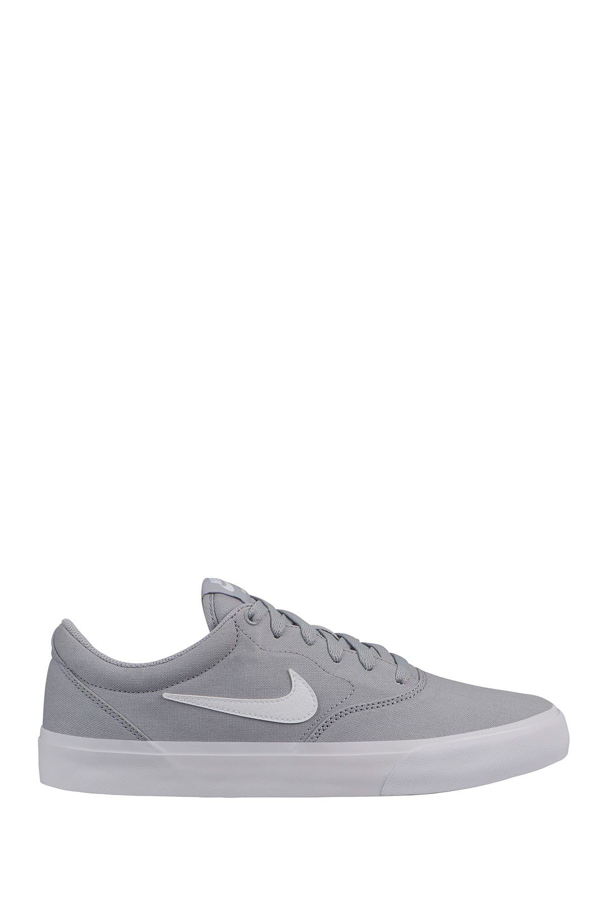 Nike SB Charge Skate Sneaker, Main, color, 003 Wlfgry/White
