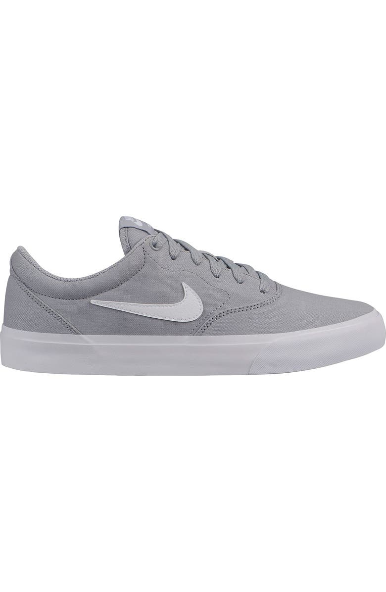 Nike SB Charge Skate Sneaker, Main, color, 003 Wlfgry/White