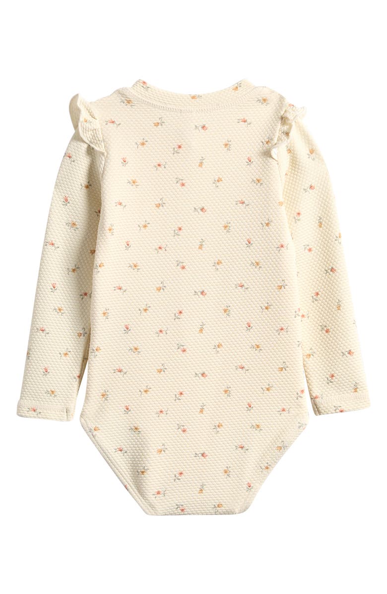 QUINCY MAE Bryon Rashguard One-Piece Swimsuit, Alternate, color, Ivory