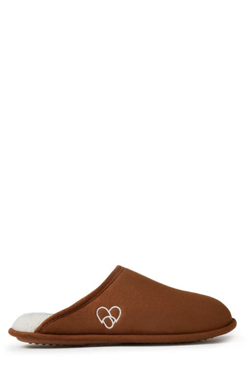 Dearfoams Riley Pride Scuff Slipper In Brown