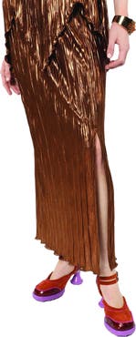 Anna Sui Fortuny Pleats Skirt