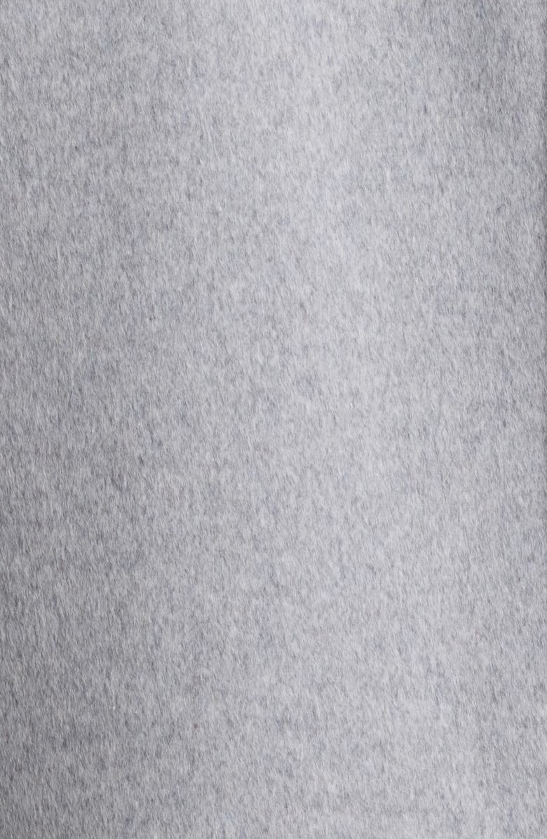 Bernardo Brushed Double Face Overcoat, Alternate, color, Light Grey
