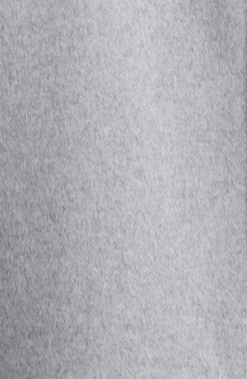 Bernardo Brushed Double Face Overcoat In Gray