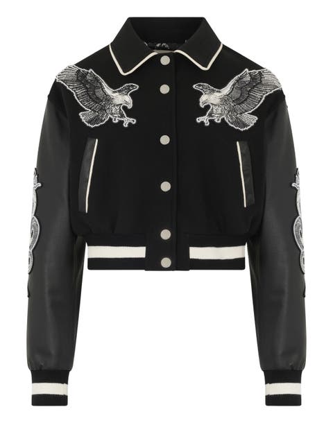 Varsity Jacket Tattoo Strass Women