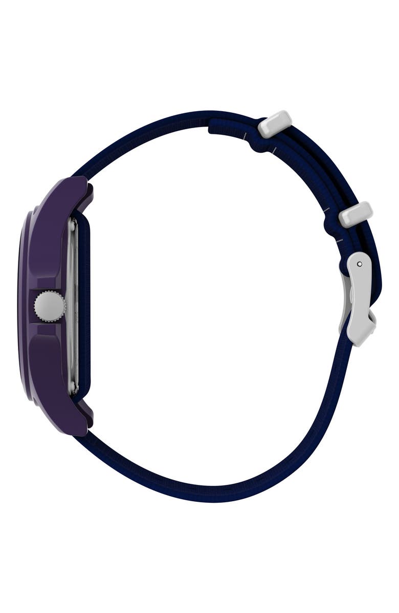 Timex<sup>®</sup> x Fortnite<sup>®</sup> Acadia NATO Strap Watch, 40mm, Alternate, color, Blue