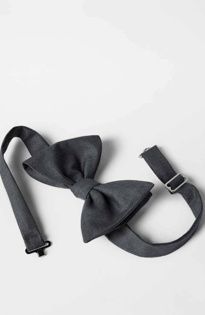 Brunello Cucinelli Bowtie, Alternate, color, Grey
