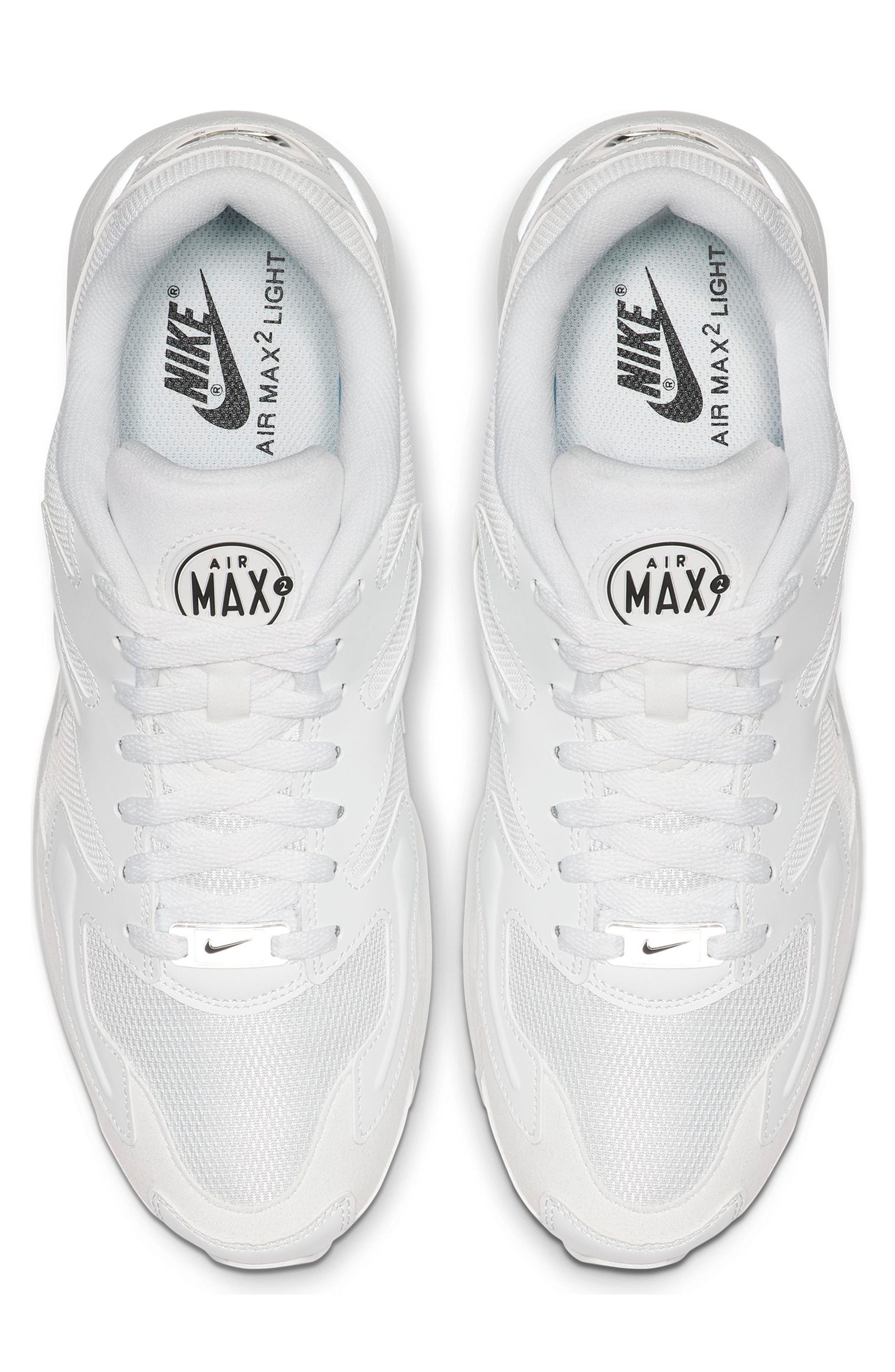 Air Max2 Light Sneaker, Alternate, color, OFF WHITE/ OFF WHITE