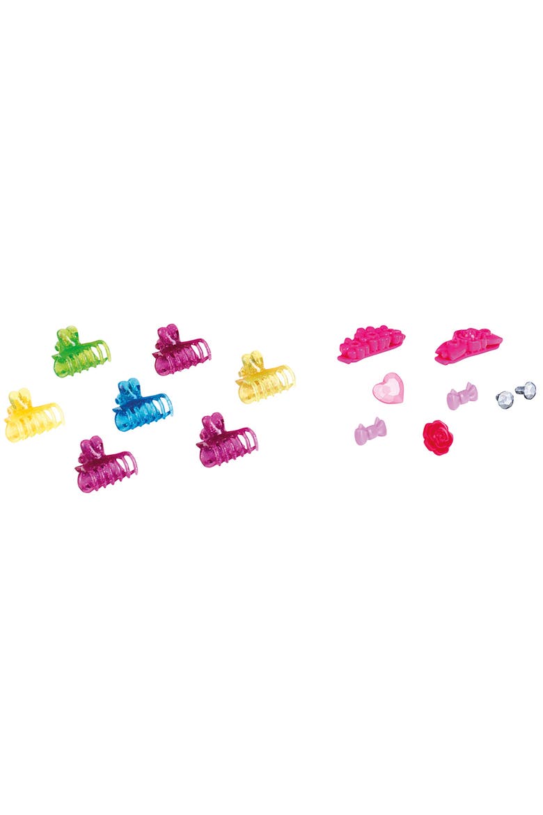 11 Inch Hairdressing Head Little Emma, Alternate, color, Multicolored