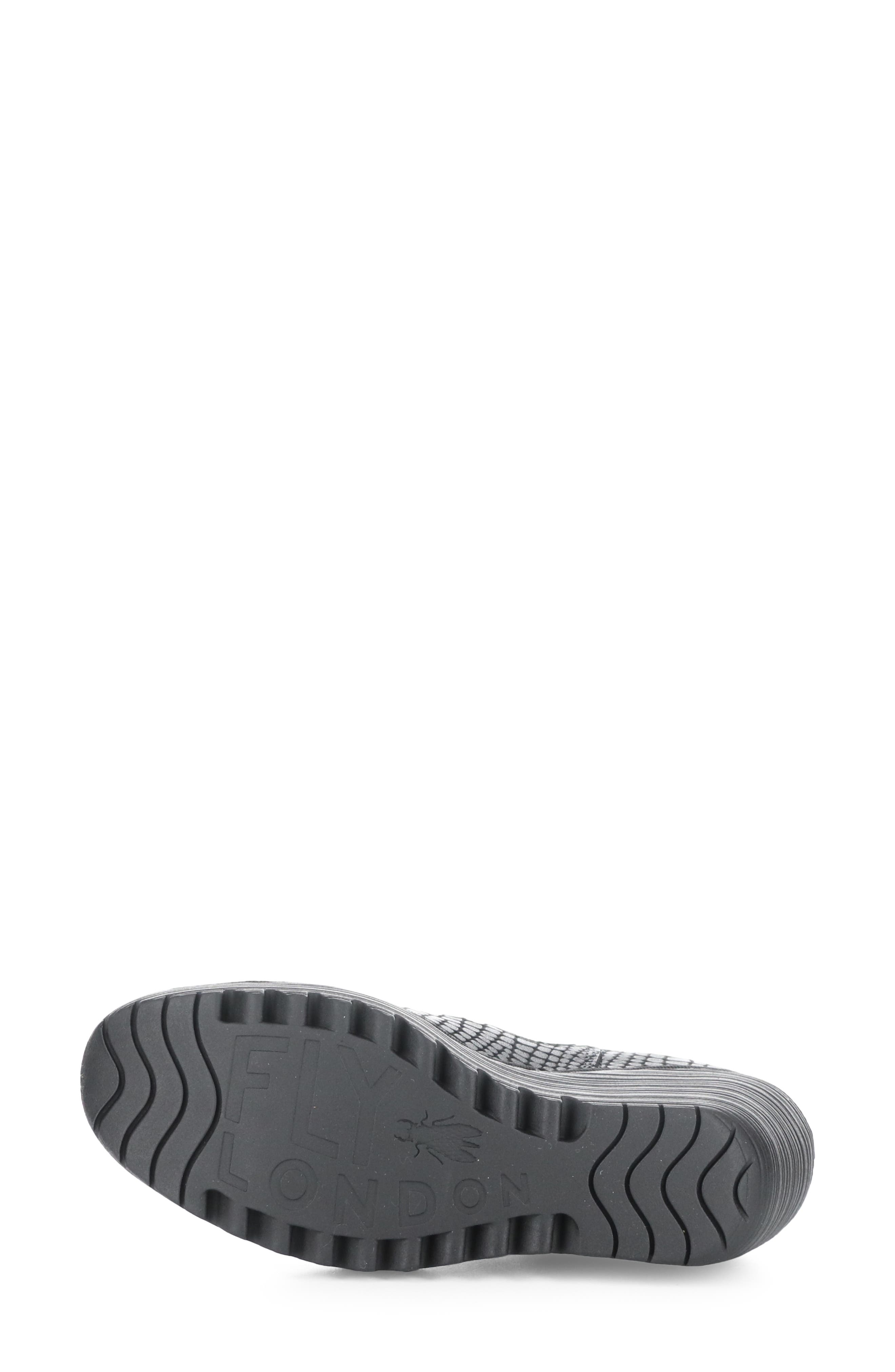 Fly London Yade Wedge Bootie, Alternate, color, 005 Black Croco Prin