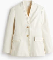 H&M Frayed Blazer