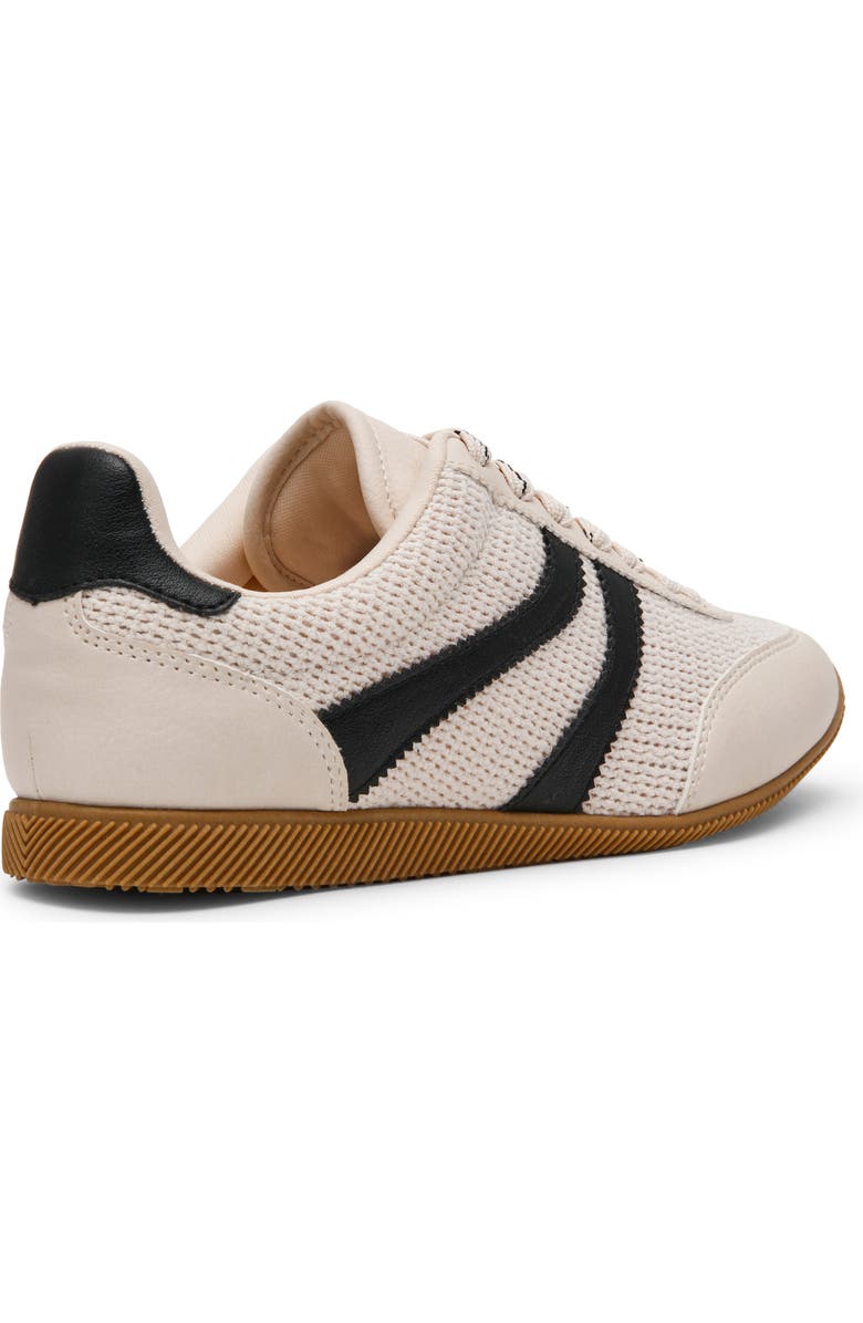 DV by Dolce Vita Goalie Sneaker, Alternate, color, Black White Woven