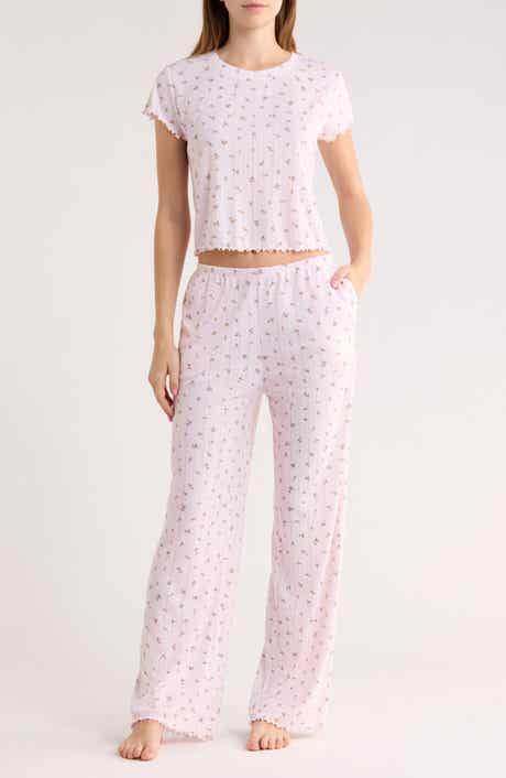 Abound After Hours Pointelle Pajamas