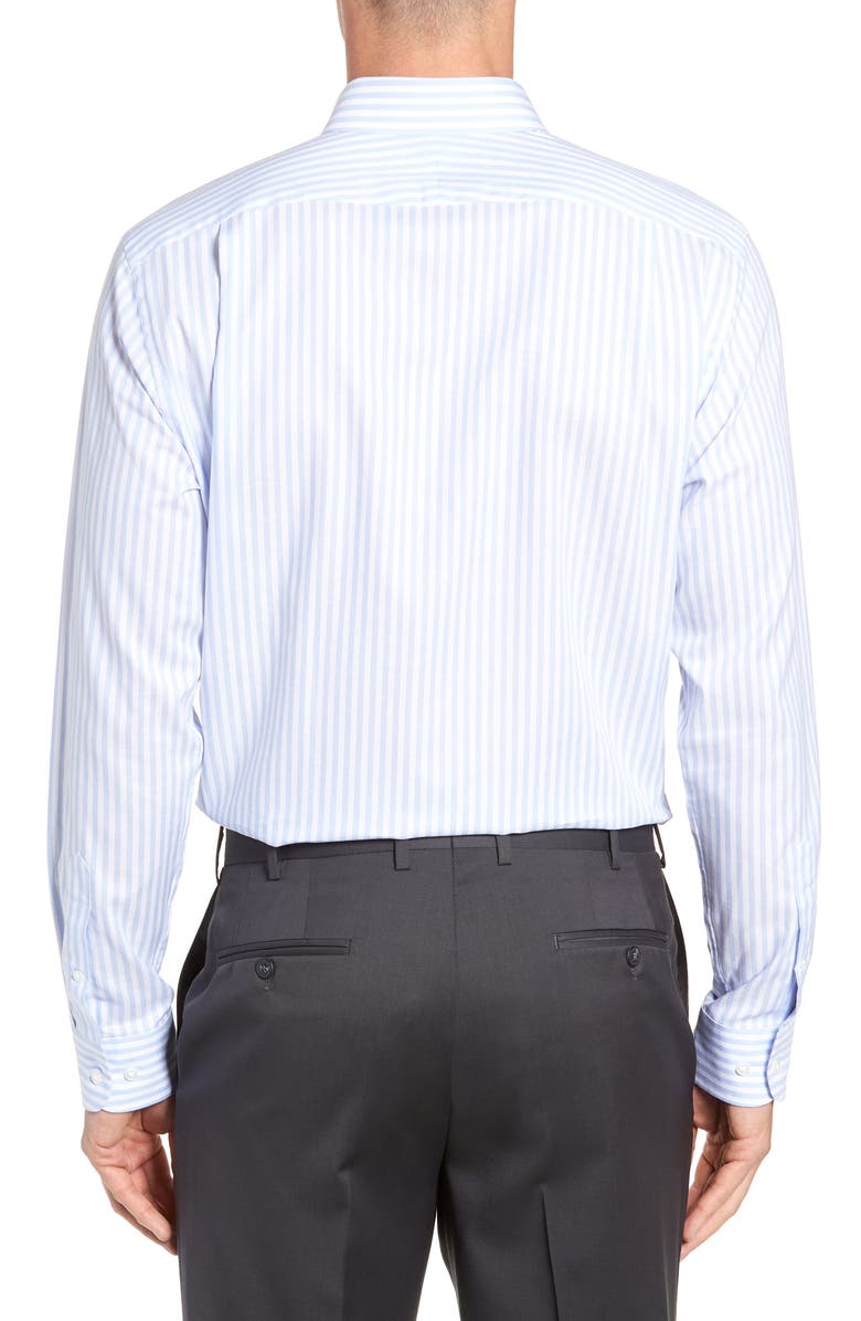 1901 Trim Fit Stripe Dress Shirt, Alternate, color, 