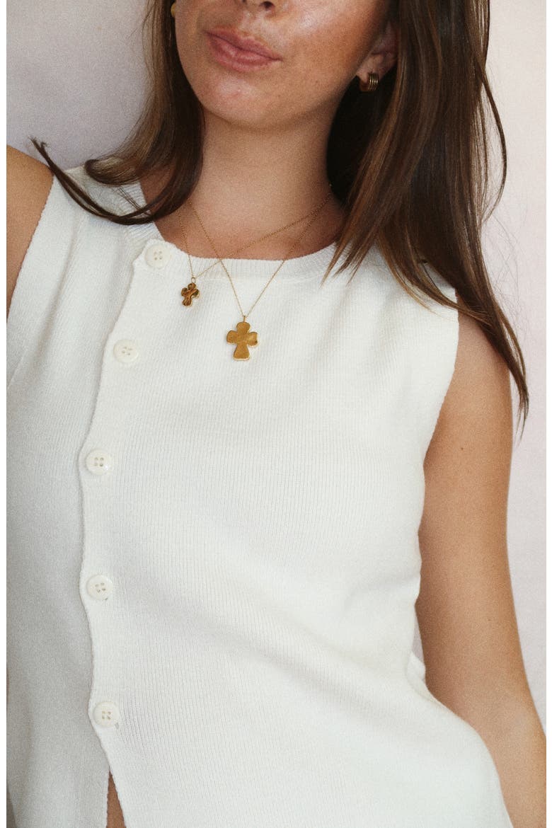 Haven Necklace, Alternate, color, Gold