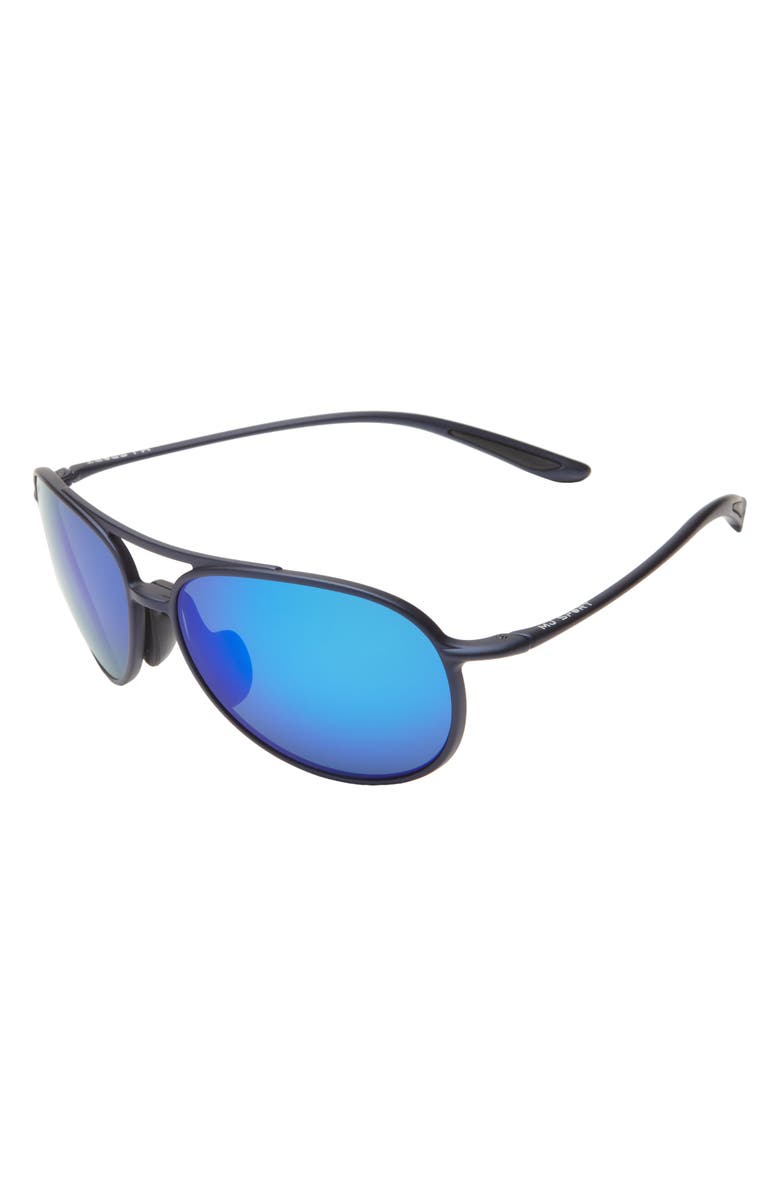 Maui Jim 60mm Core Pilot Polarized Sunglasses, Alternate, color,
