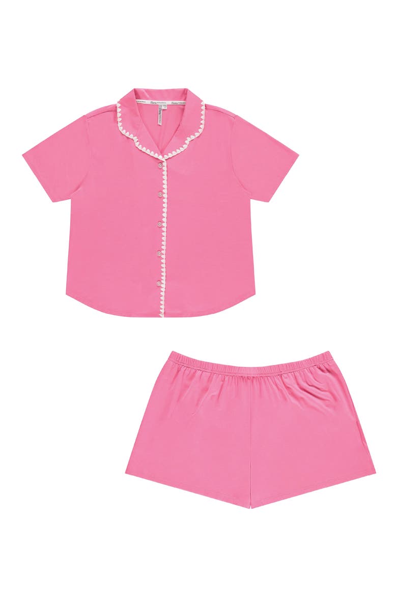 Annelise Short Pajamas, Alternate, color, PINK