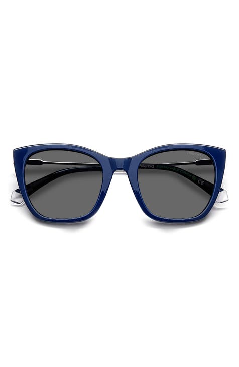 Women s Blue Cat Eye Sunglasses Nordstrom