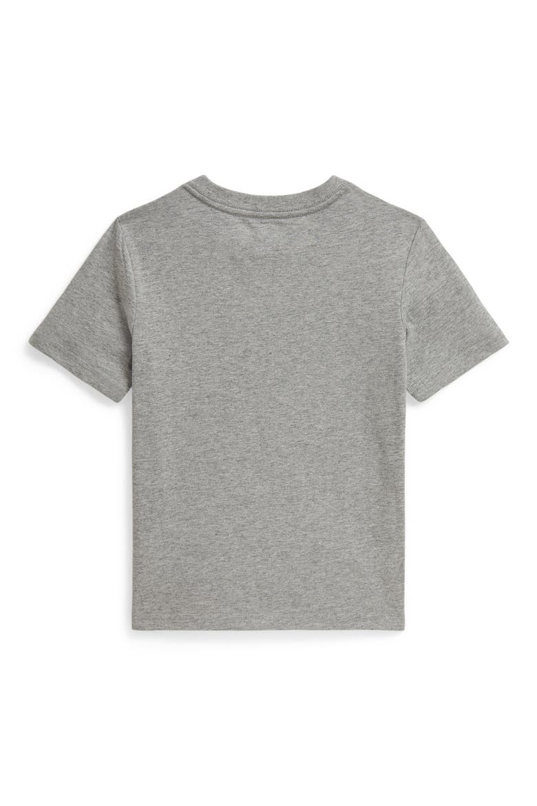 Kids' Polo Bear Graphic T-Shirt, Alternate, color, ANDOVER HEATHER