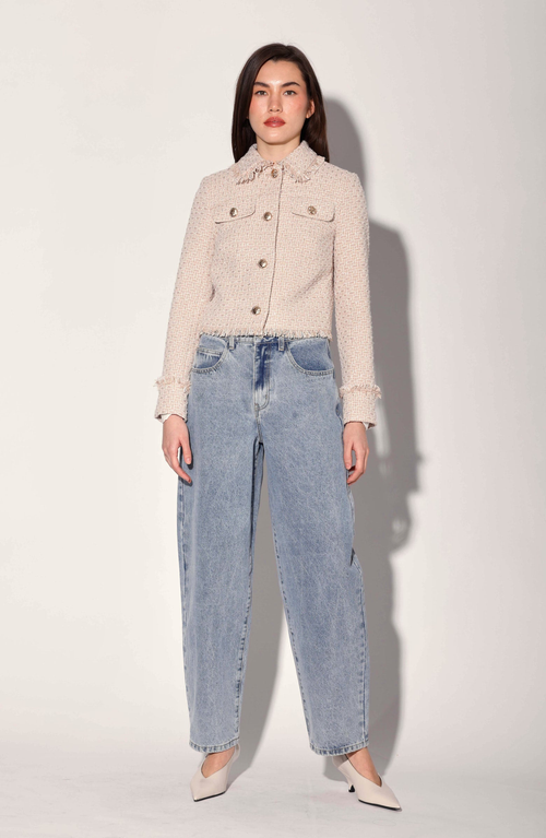 Walter Baker Declan Jacket In Neutral