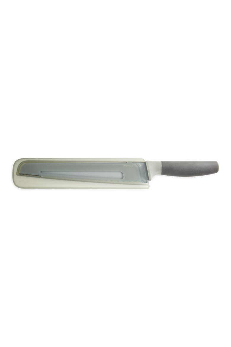 Leo Balance 9-Inch Nonstick Bread Knife, Alternate, color, GREY