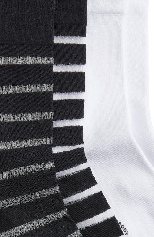 Shop K. Bell Socks K Bell Socks Sheer Stripe Assorted 2-pack Crew Socks