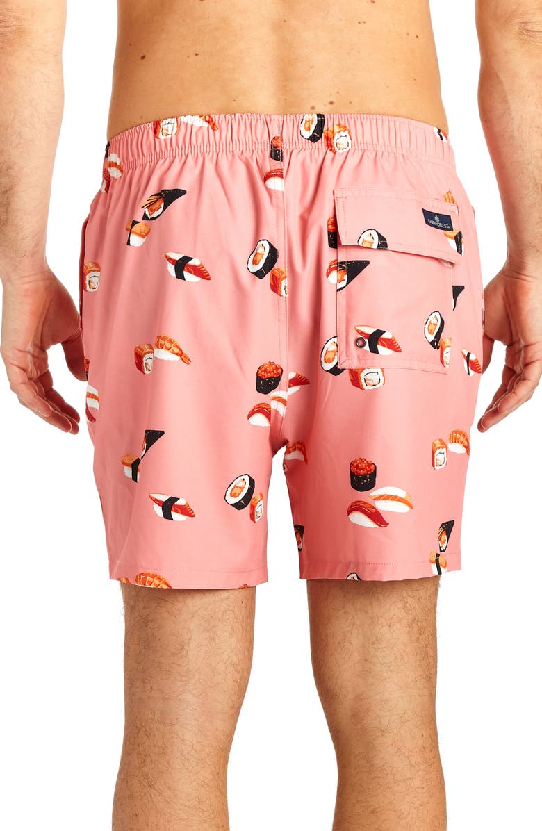 Rainforest Rock & Roll Trunks, Alternate, color, Flamingo Pink