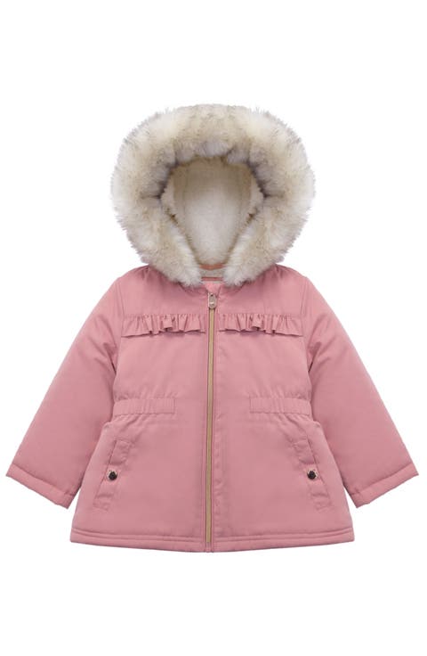 Borg Lining Puffer Coat (Toddler)