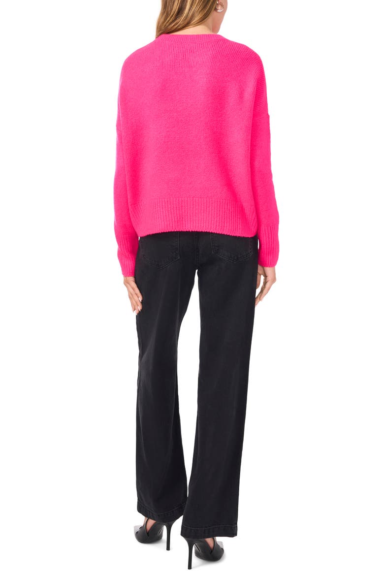 Crewneck Sweater, Alternate, color, PASSION
