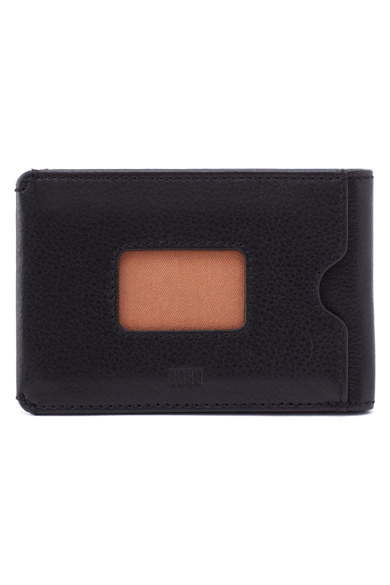 Leather Bifold Wallet, Alternate, color, BLACK
