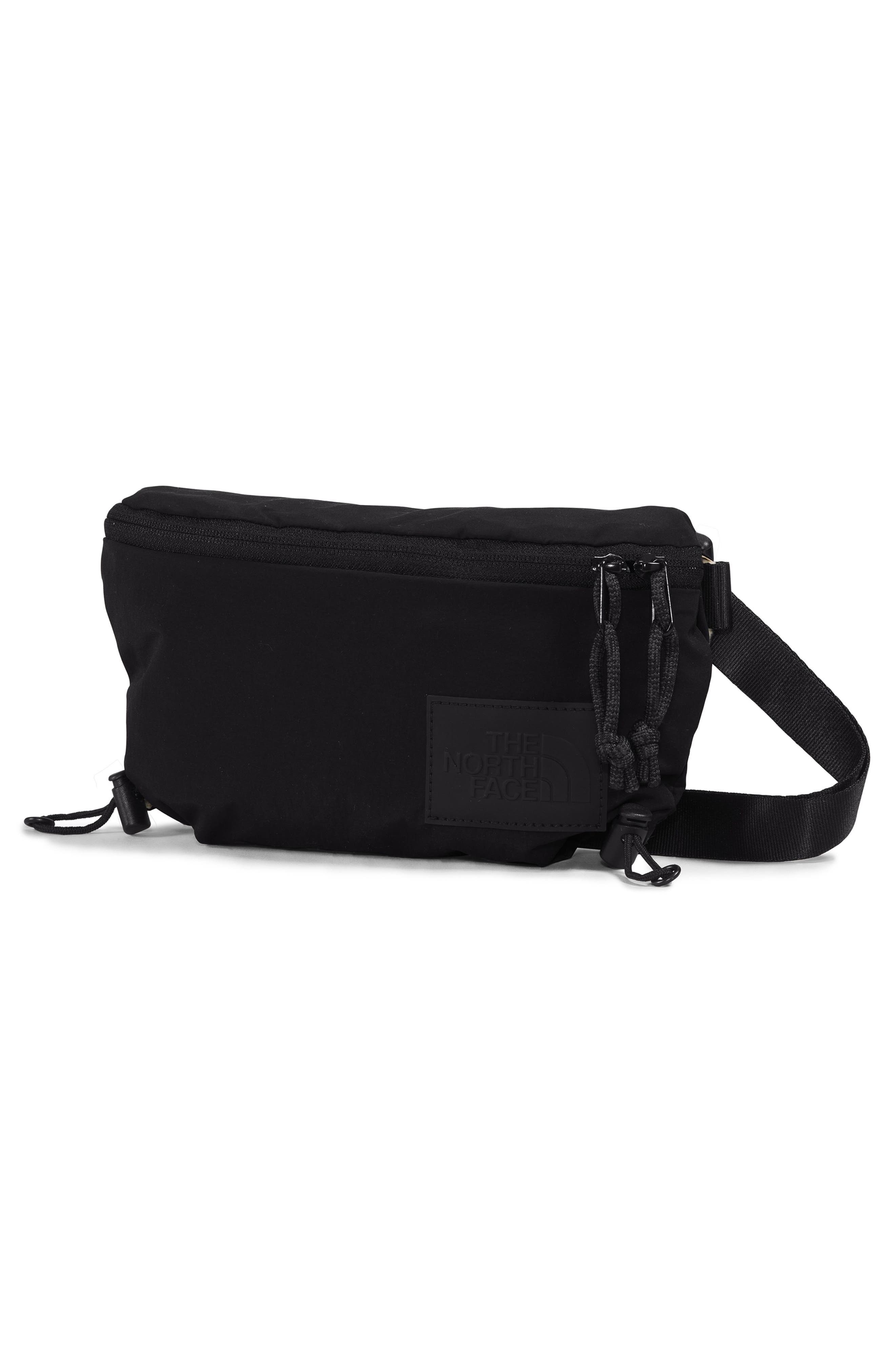 The North Face Never Stop Lumbar Belt Bag, Alternate, color, Tnf Black-Npf