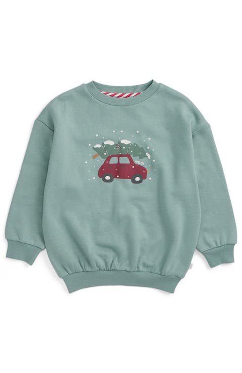 Snowy Car Sweatshirt (Baby)
