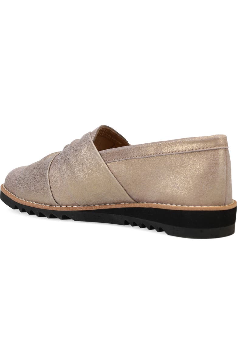 Eileen Fisher Enna Twisted Loafer, Alternate, color, Platinum