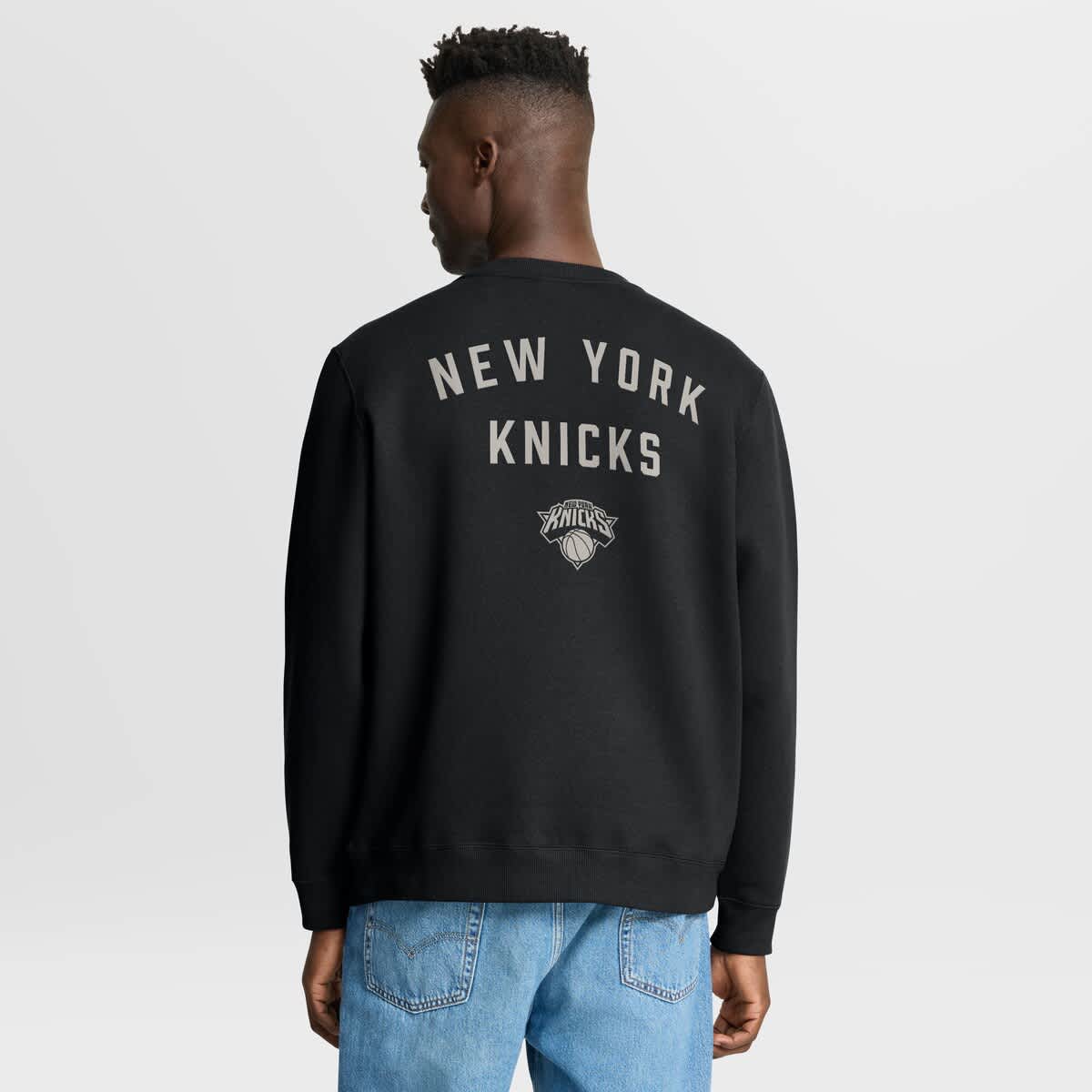 FANATICS Men's Fanatics Black New York Knicks Crossover Collection
