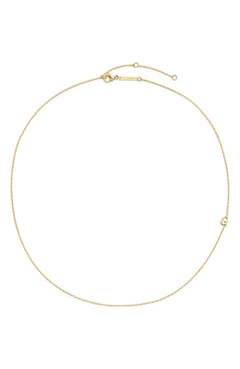 Initial Chain Necklace