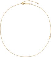 D.LOUISE Initial Chain Necklace