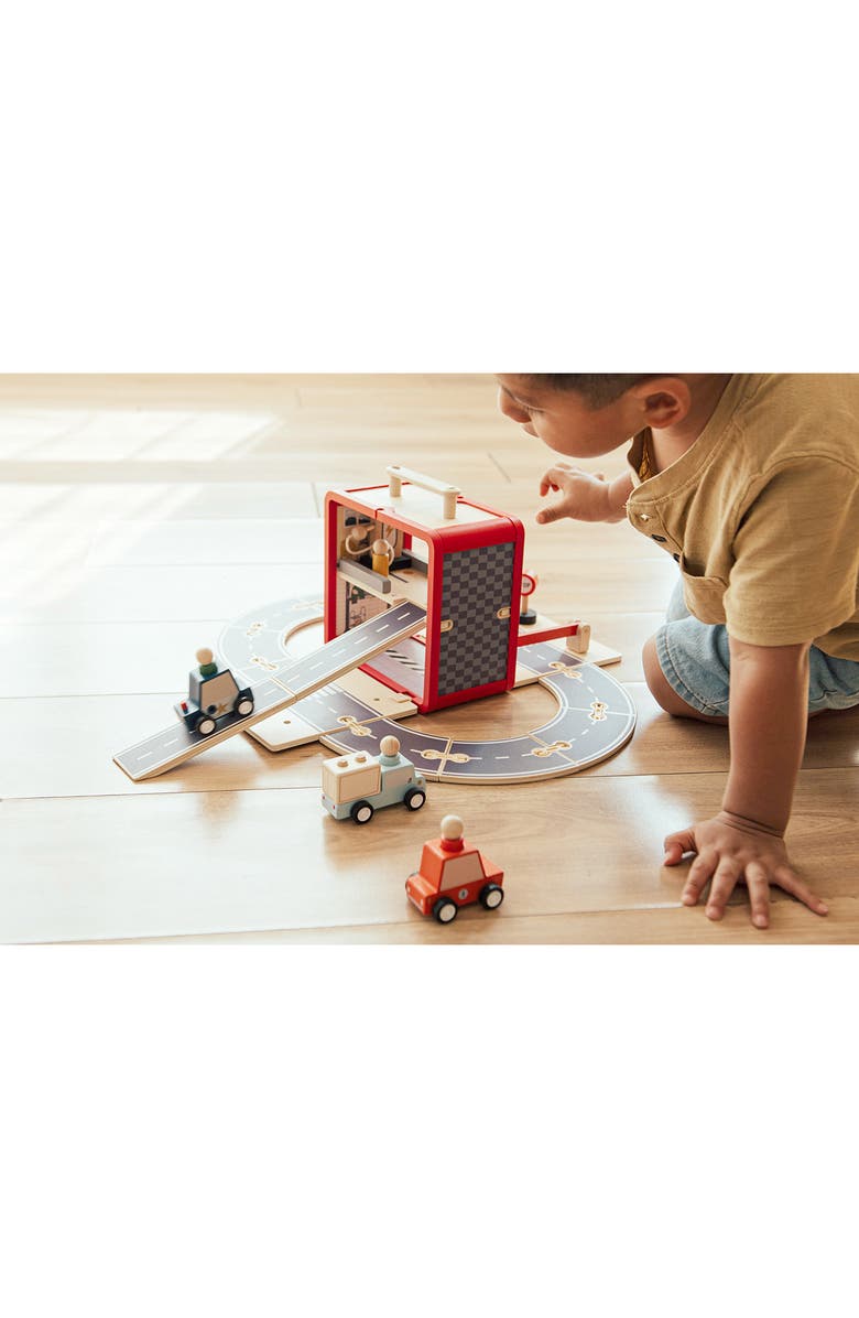 Wonder & Wise Take With Me Garage Wooden Play Set, Alternate, color,