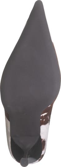 Risktake Genuine Calf Hair Pointed Toe Pump