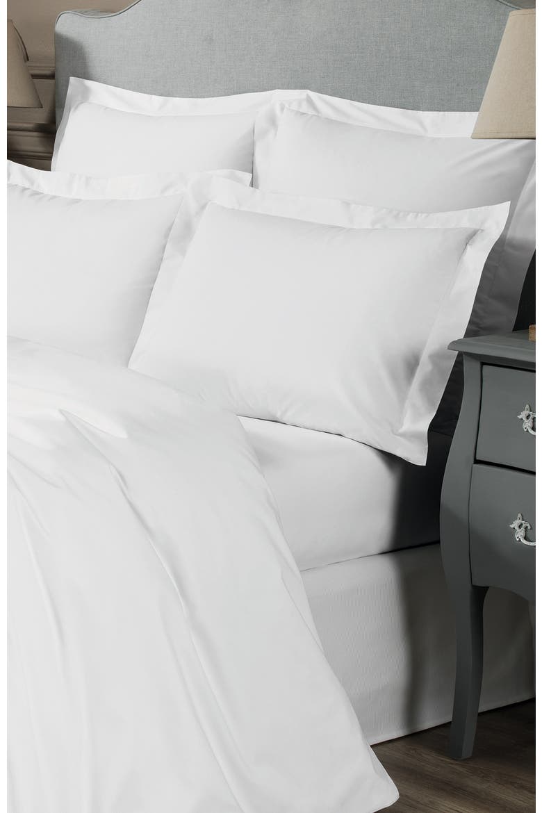 Royal Fitted Sheet, Alternate, color, White