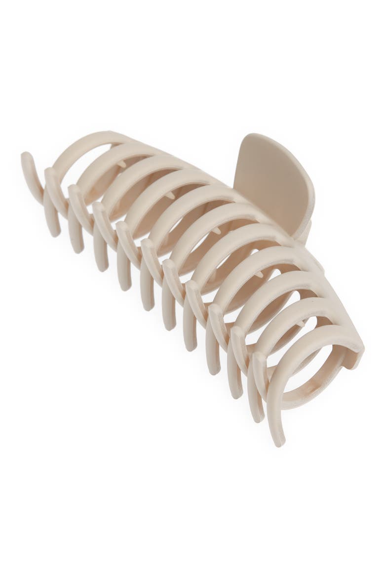 Jumbo Claw Clip, Main, color, SAND