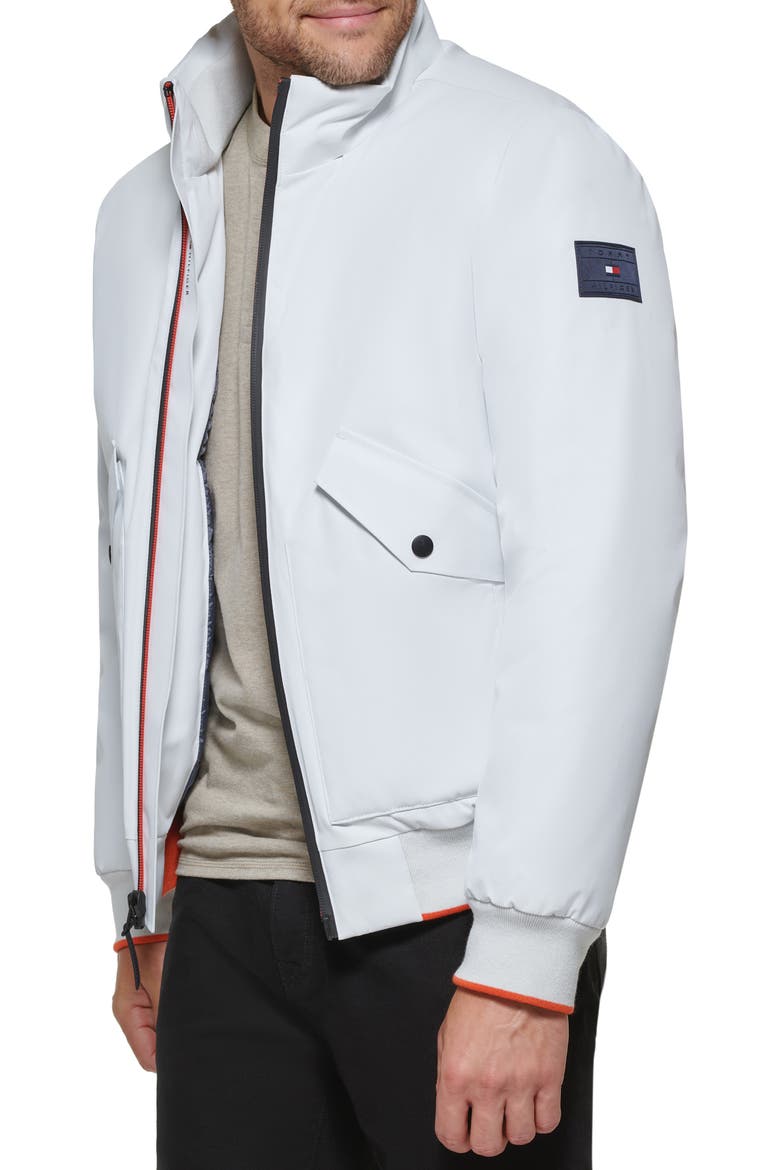 Arctic Bomber Jacket, Alternate, color, WHITE
