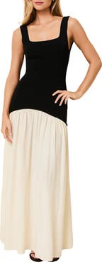 Solid & Striped The Camila Two-Tone Dress