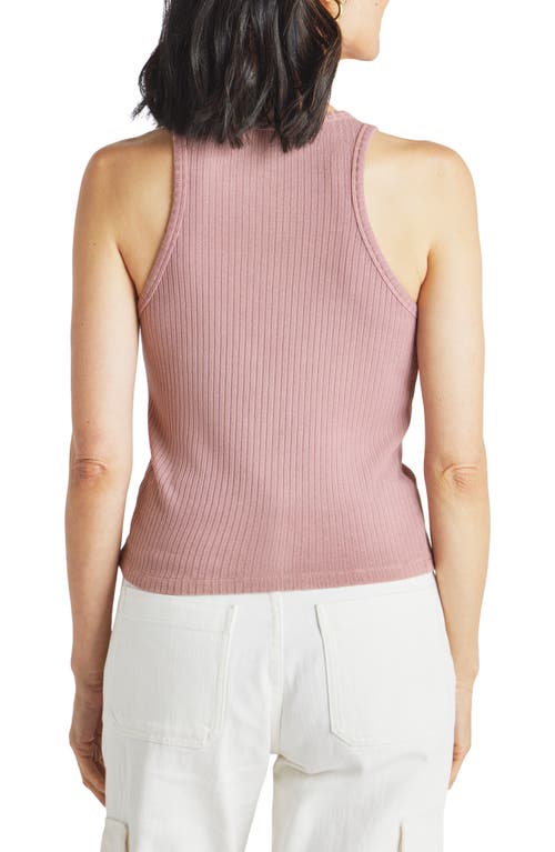 Splendid Ribbed Tank Top In Lotus