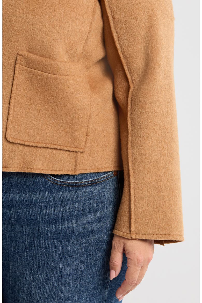 Open Front Crop Jacket, Alternate, color, CANDY YAM
