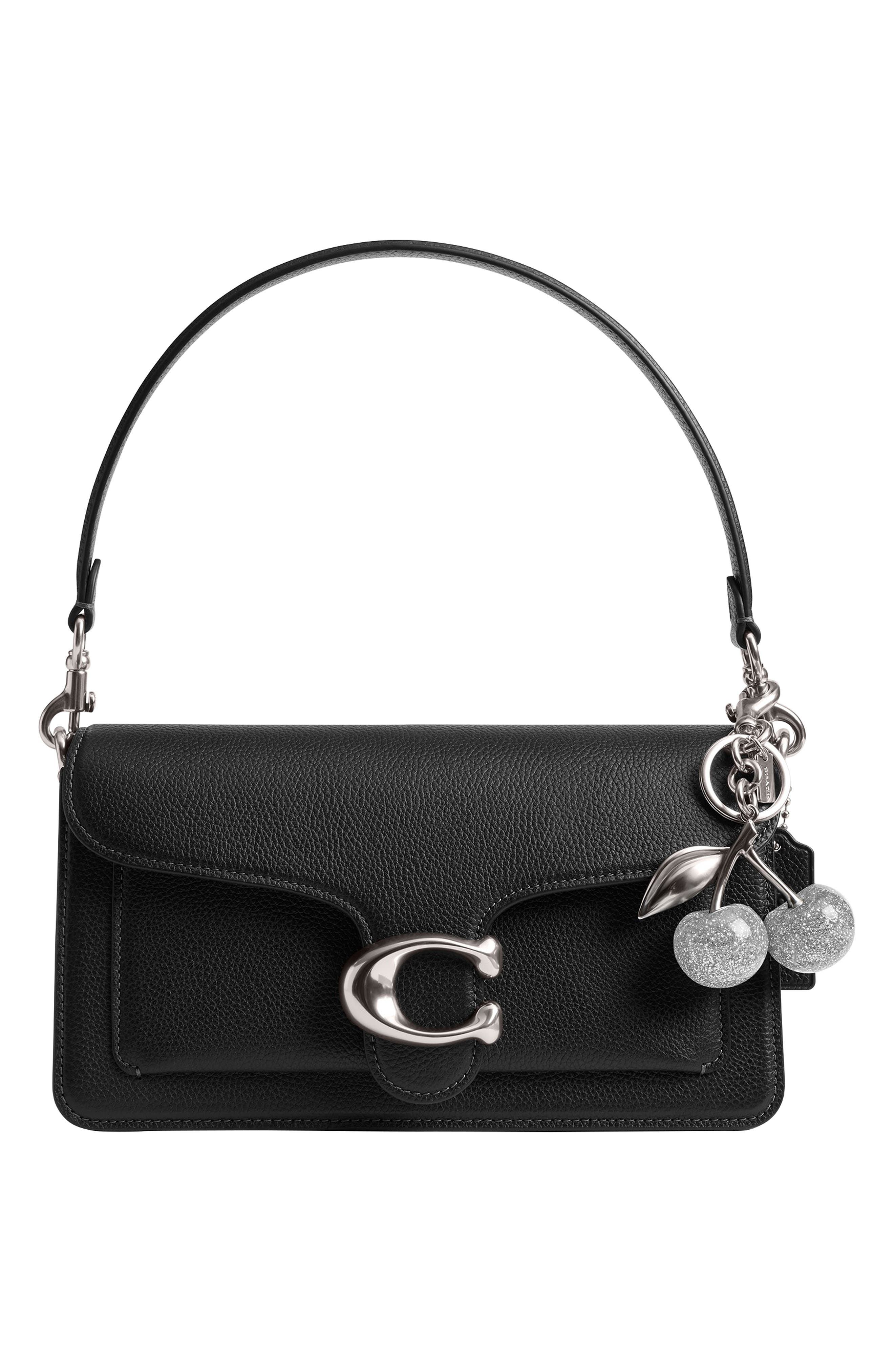 COACH Cherry Bag Charm, Alternate, color, Lh/Silver