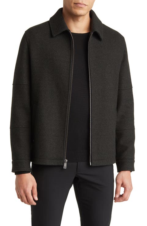 ジャケット・アウター Hart Schaffner Marx - Smart Coat (40R) Hart Schaffner Marx Smart Coat Men 40 R Brown Water
