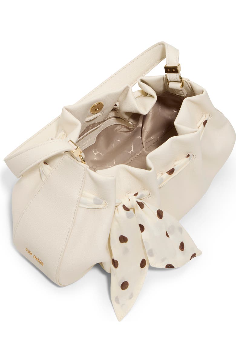 Ted Baker London Willow Shoulder Bag, Alternate, color, White/Bone