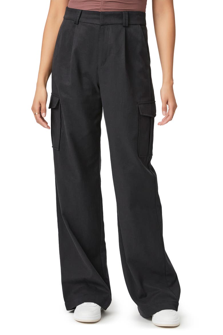 Nashville Wide Leg Pants, Main, color, BLACK
